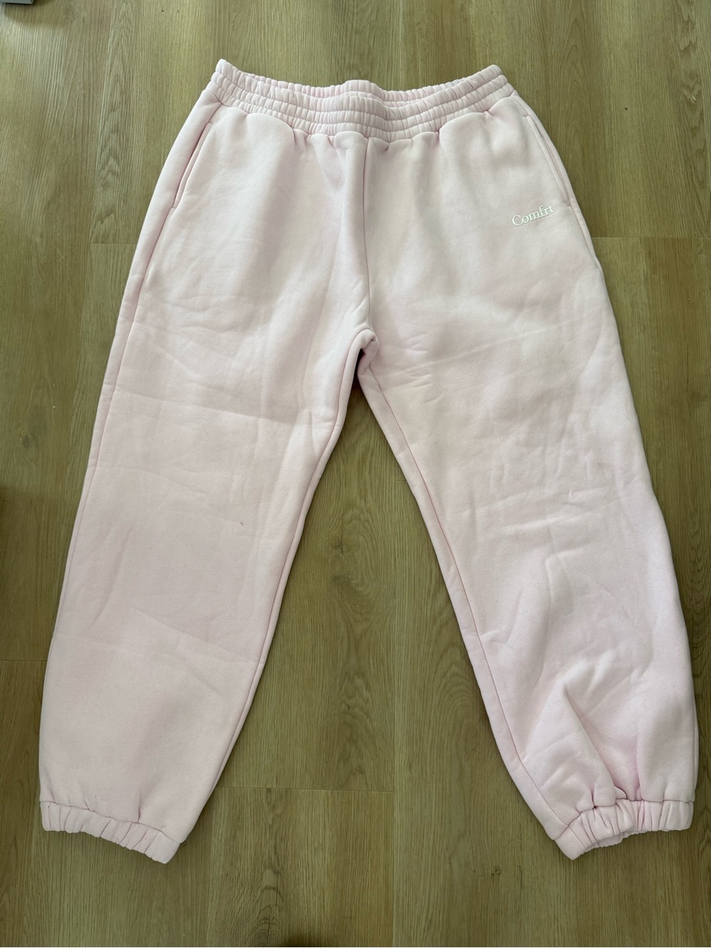 Comfrt Pink Fleece Jogger Pants size 2XL